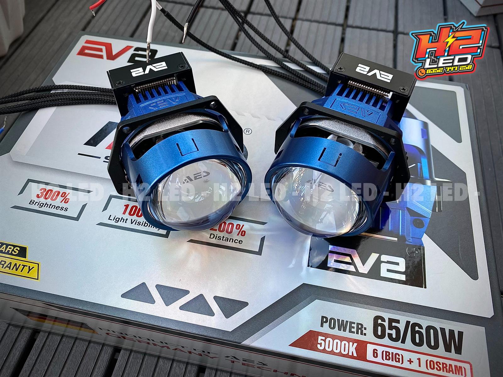 BI CẦU AES EV2 2.0 INCH ( Bản tròn) - Giá 1 bi