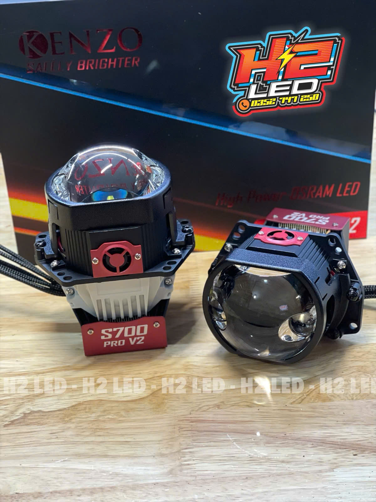 Bi cầu Kenzo S700 Pro V2 - Giá 1 đèn