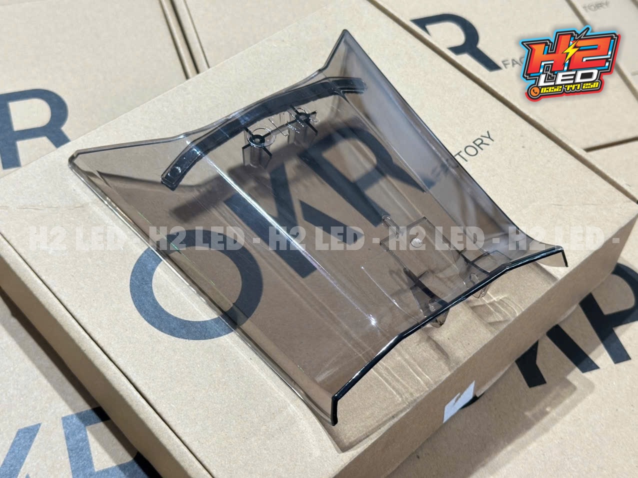 Nắp bình xăng OKR FACTORY màu Smoke - AB 125/150/160 